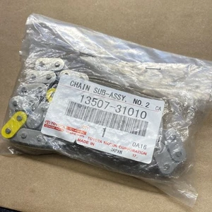13507-31010 Toyota Tacoma 4Runner FJ Cruiser 4.0L 1GRFE OEM Engine Timing Chain - Picture 1 of 3