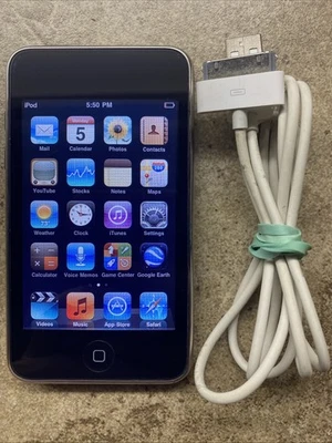 Apple iPod Touch 2nd Generation 8GB Black 308 SONGS! - Image 1 of 4