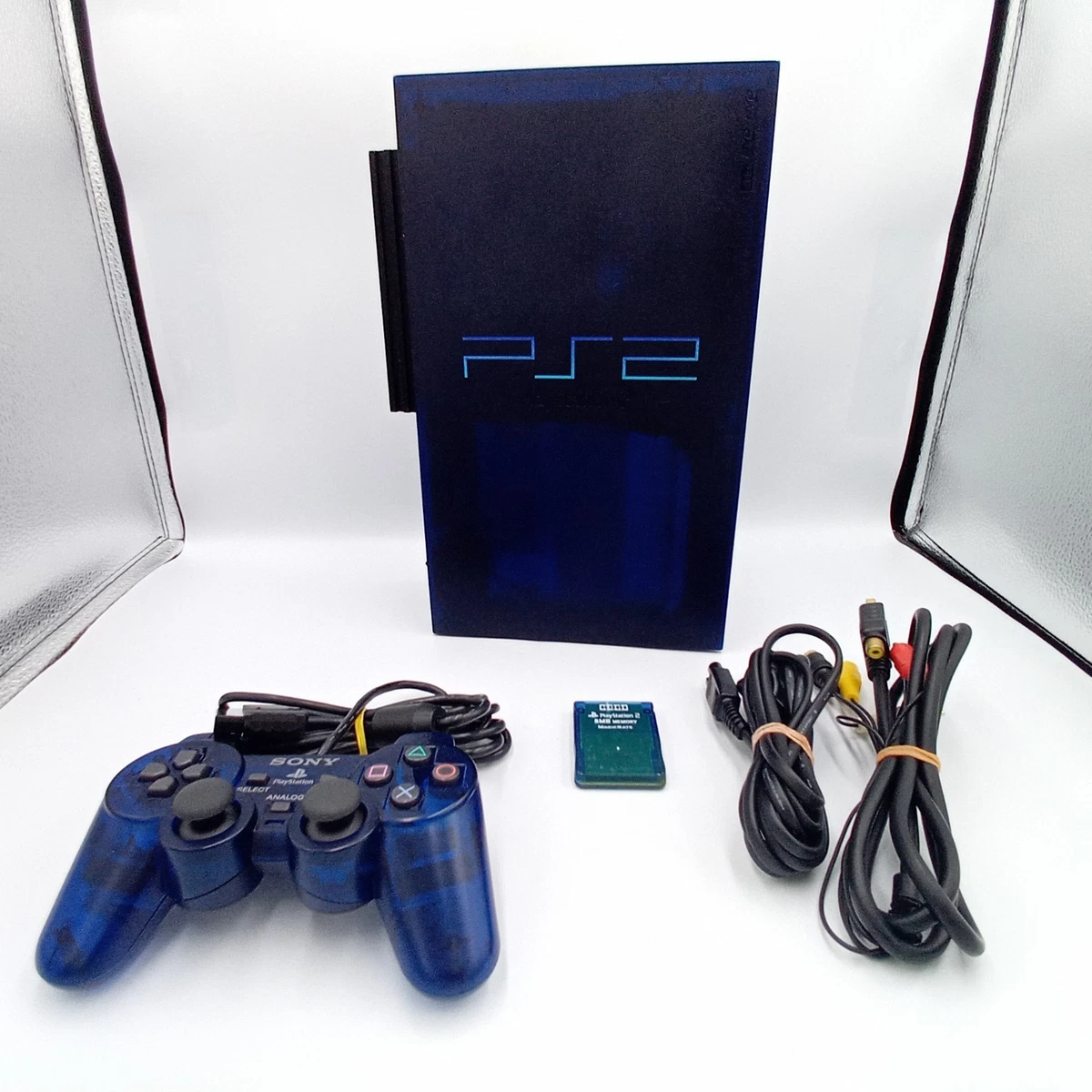 プレイステーション2 Sony PlayStation 2 Home Console - Midnight Black for sale online