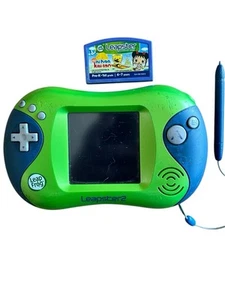 Leapfrog Leapster 2 Learning Game System Green Tested Works 1 Game With Pen - Picture 1 of 12