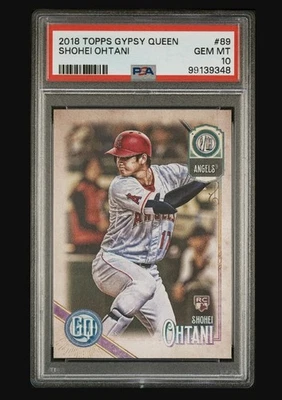 2018 Topps Gypsy Queen - Shohei Ohtani #89 PSA 10 Dodgers MVP - Image 1 of 4