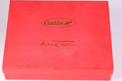 Pluma Estilográfica Conklin Mark Twain LE 130/150 Esterlina 18K Nuevo en Caja Foto 1 de 4