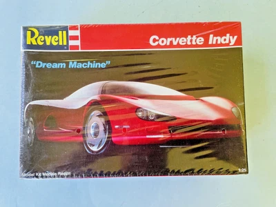 Revell 1/25 Scale Corvette Indy Kit Sealed! - Image 1 of 4