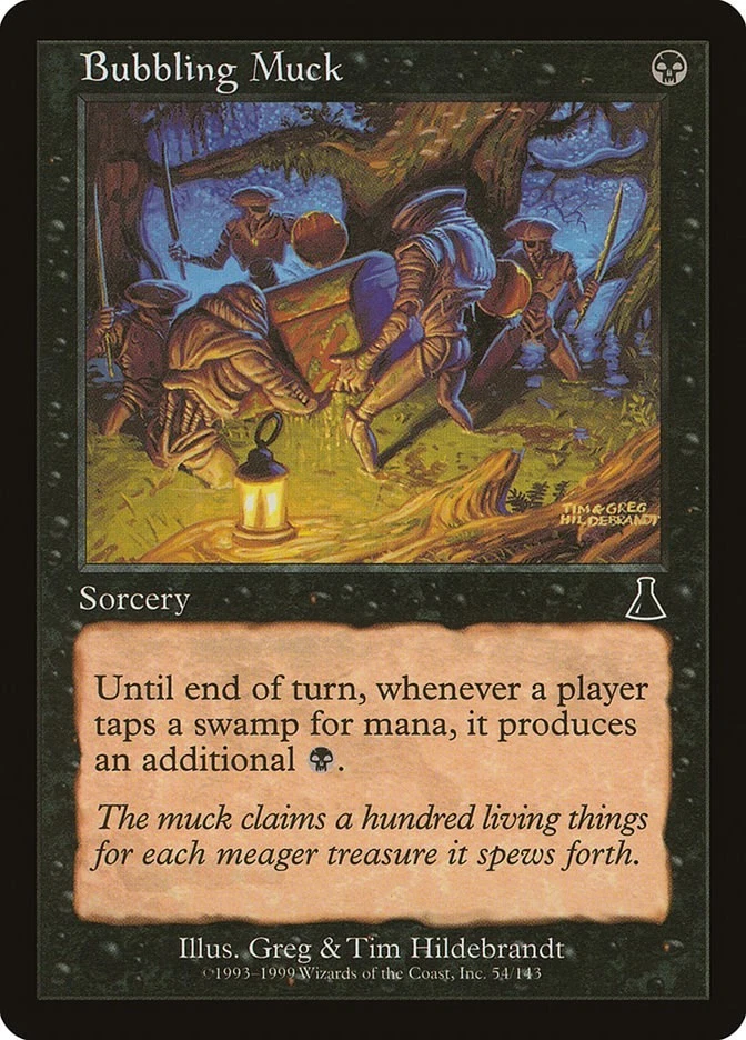 Bubbling Muck Urza's Destiny Magic The Gathering MTG Card - Image 1 of 1