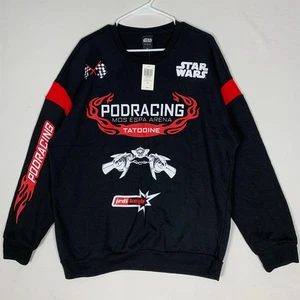 Hot Topic Our Universe Men's Star Wars Podracing Pod Racing Sweatshirt Small NWT - Picture 1 of 13