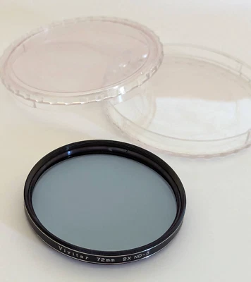 Vivitar 72 mm 2X ND-3 Neutral Density Filter Photography Equipment - Image 1 of 3