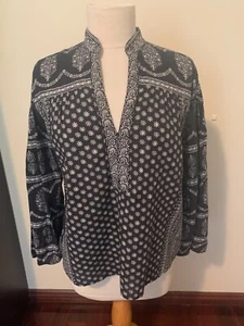 Boteh Hermia Long Sleeve Smock Blouse, Size 1 , VGC - Picture 1 of 8