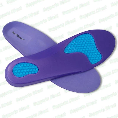 Medical Orthotic Insoles Arch Support Heel Cushion Fasciitis Plantar Pronation