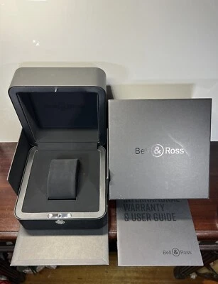 BELL & ROSS Empty Luxury Watch Display Box Completed with Booklet & Outer Box - Image 1 of 4