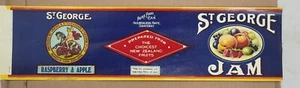 LABEL Can St George Jam New Zealand Dunedin Irvine Stevensons - Picture 1 of 1