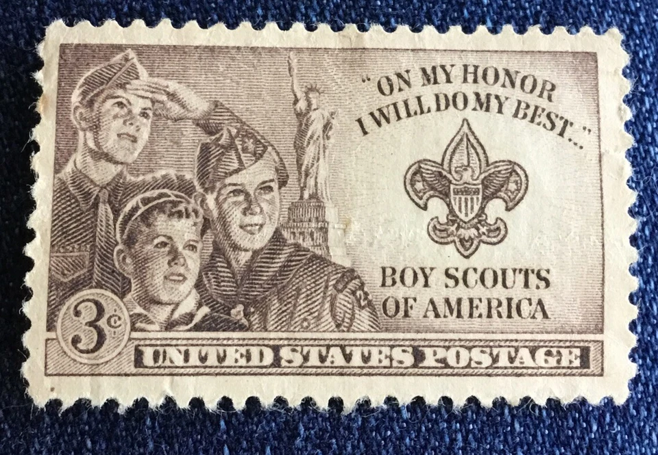 Boy Scouts 3 Cent Stamp - Image 1 of 1