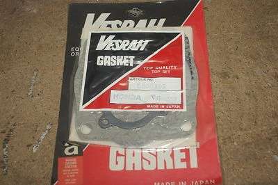 КОМПЛЕКТ ПРОКЛАДОК ВЕРХНЕГО КОНЦА HONDA CR250R B-C CR250 81-82 VESRAH VG-599 НОВЫЕ ИЗ СТАРЫХ ЗАПАСОВ - Изображение 1 из 2