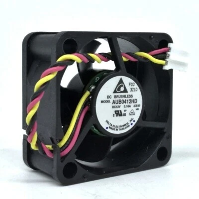 Delta AUB0412HD 4CM 4020 12V 0.18A 3pin Cooling Fan - Image 1 of 3