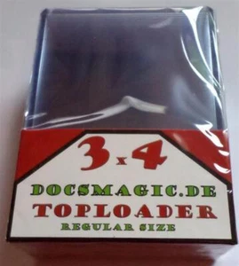 25 Docsmagic.de Toploader - 3" x 4" - Standard Regular Size - Picture 1 of 2