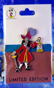 Disney DEC Pin - Villains Series Captain Hook LE 250 Peter Pan - Picture 1 of 1