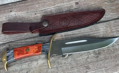 TIMBER RATTLER #TR77 Bowie Fixed Blade Knife 12 1/8" Long New W/Box - Image 1 of 4