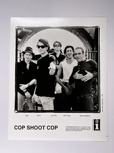Cop Shoot Cop Photo Natz Phil Puleo Original  Black And White Promotion 1994 - Bild 1 von 12