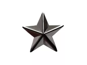 Prendedor estrella metal insignia de oficiales en charreteras plata/oro/negro Rusia Primera Guerra Mundial - Imagen 1 de 3