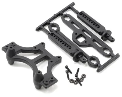 RPM Dämpferbrücke und Karosserie Halter schwarz RPM-80162 E-Maxx Brushless,  - Bild 1 von 2