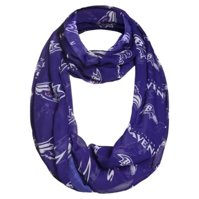Шарф женский Infinity Baltimore Ravens - NFL - foco - Изображение 1 из 2