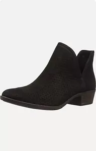 Lucky Brand Women's Baley Ankle Boot - BLACK Size 9M - Picture 1 of 4