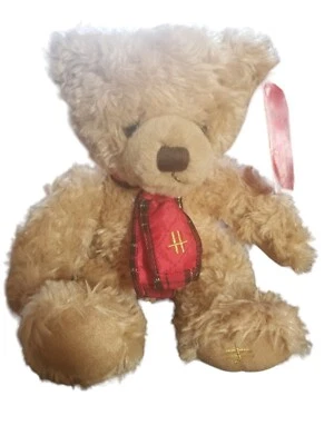 Oso de peluche de Navidad Harrod's Stuffy Lovey Foto 1 de 4
