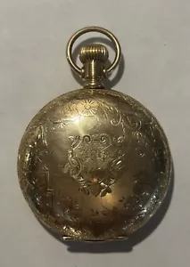 1895 Hampden Dueber Champion 14k Gold Pocket Watch - Picture 1 of 8