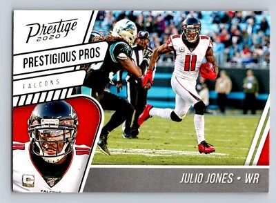 Julio Jones 2020 Panini Prestige Prestigious Pros #PP-JJ Atlanta Falcons - Image 1 of 2
