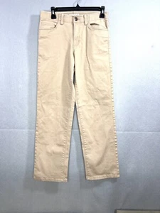 Sonoma Khaki Chinos Pants Girls Size 16 Flexwear Tan Straight Leg School Uniform - Picture 1 of 5