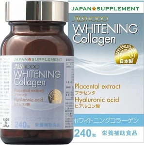 Whitening Collagen Silk Pulver L-Cystin Hyaluron Plazenta 240 Tabletten aus Japan - Bild 1 von 2