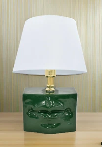 Abatjour Camera da Letto Lampada da Tavolo in Ceramica Italiana Lampade Moderne - Foto 1 di 4