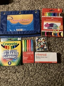 Six Piece School Supplies - Picture 1 of 1
