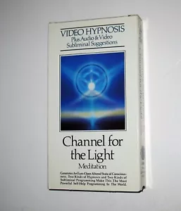 Channel for the Light Meditation Dick Sutphen Video Hypnosis VHS Subliminal - Picture 1 of 3