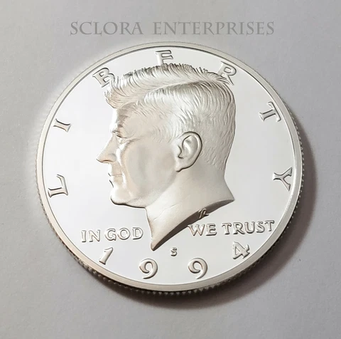 1994 S KENNEDY *90% SILVER PROOF* HALF DOLLAR  **FREE SHIPPING** Cover