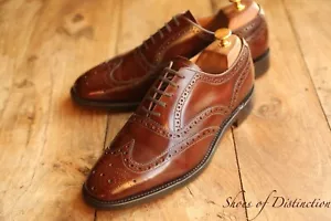 Zapatos Loake Zapatero Cuero Marrón Oxford Brogue Con Cordones Reino Unido 8.5 EE. UU. 9.5 UE 42.5 - Imagen 1 de 11
