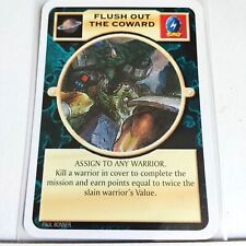 DOOMTROOPER CCG (UNLIMITED)-- FLUSH OUT the COWARD --NM / MINT