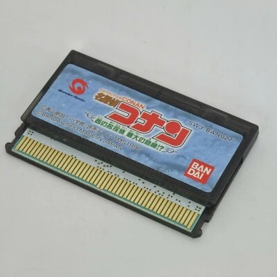 WonderSwan DETECTIVE CONAN Nishi Meitantei Cartridge Only ws - Image 1 of 2