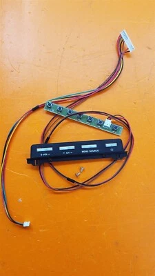 ⭐️⭐️⭐️⭐️⭐️Tablero de botones de control de llave de TV SZTHTFTV1823_V1.2 con cubierta / tornillos + cable Foto 1 de 4