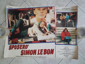Locandina Cinema Poster Sposerò Simon Le Bon 🎬 cm.48 x 67 - - Picture 1 of 1