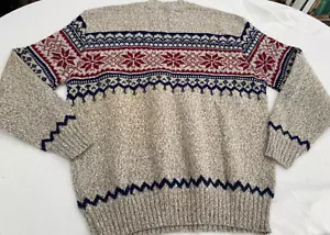 VTG 70s..KING SIZE STORE..WOOL & NYLON..SWEATER..BIG & TALL..NWOT..MEN sz XXL - Picture 1 of 6