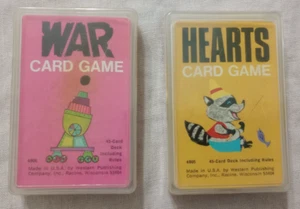 Juego de 45 barajas de cartas de colección años 70 Hearts & War Western Publishing Co. con estuches - Imagen 1 de 12