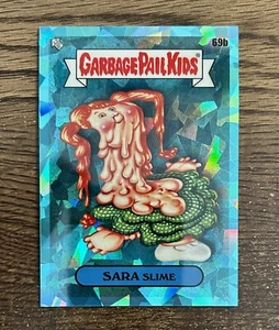 2020 Topps Garbage Pail Kids Sapphire Aqua Teal Refractor /99 Sara Slime 69b - Picture 1 of 2