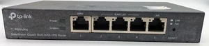 TP-Link TL-R600VPN SafeStream Gigabit Multi-WAN VPN Router - NO POWER SUPPLY - Picture 1 of 3