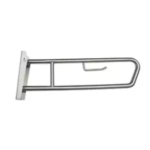 Dolphy Pull Down Stainless Steel Grab Rail with Toilet Roll Holder 850 x 315... - Picture 1 of 1