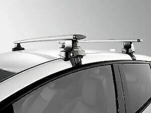 Nissan Leaf 2018 Aluminium Roof Bars Load Carrier New Genuine KE7305S510 - Picture 1 of 2