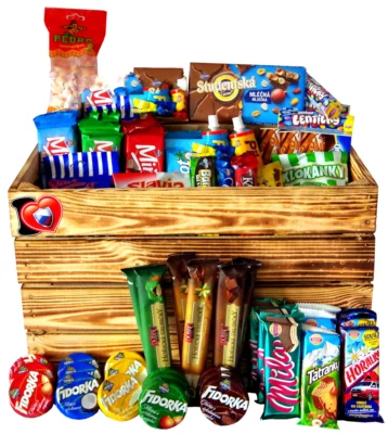 OPAVIA Czech Republic - Sweet set (czech candy) LARGE DHL Express Worldwide Delivery