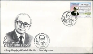 Vietnam 2021. 100th Anniversary of the Birth of Lưu Hữu Phước (Mint) FDC - Picture 1 of 1