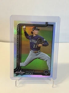 Tarjeta de la serie Bryan Woo All-Star Game Foil 2025 Topps Update #ASG-34 Mariners - Imagen 1 de 2