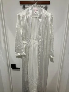 Accappatoio da sposa donna Oscar De La Renta etichetta rosa, bianco, taglia XS/S - Foto 1 di 3