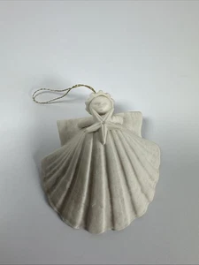 Vintage Margaret Furlong Porzellan Muschel Engel mit Seestern 1982 - Bild 1 von 10